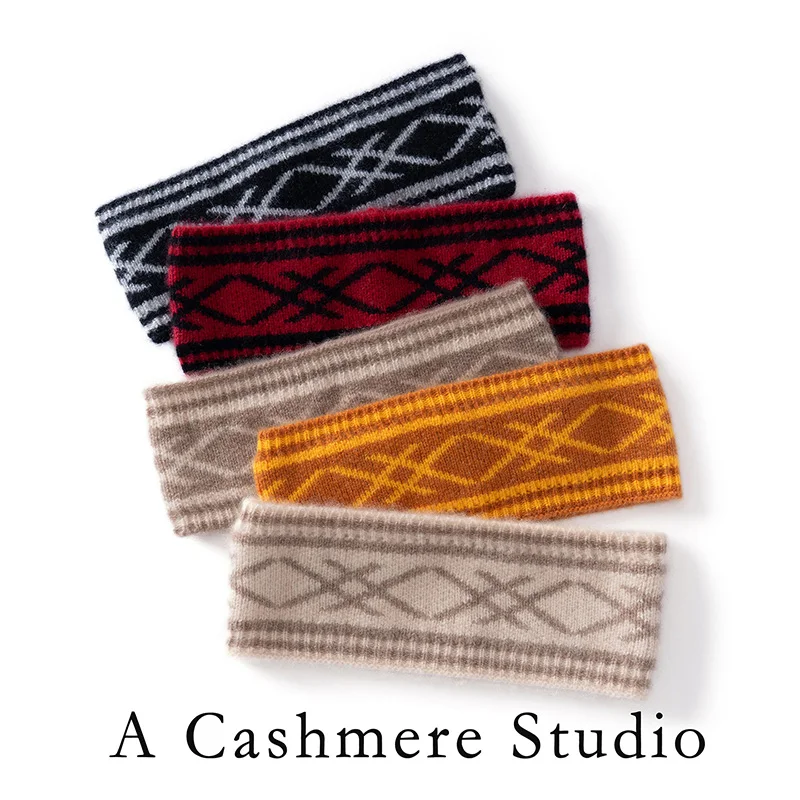 bandeau-en-cachemire-de-chevre-100-pour-hommes-et-femmes-tricote-en-jacquard-pour-l'automne-et-l'hiver-accessoire-de-mode-pour-l'exterieur