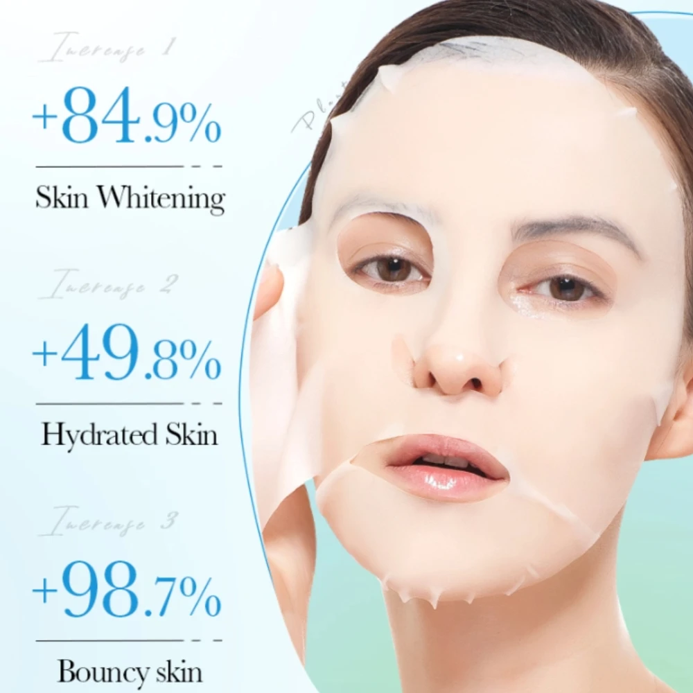 ZOZU Fruit Face Mask  Natural Fruit Plant Moisturizing Oil-Control Lavender Chamomile Rose Facial Masks Skin Care 1PC