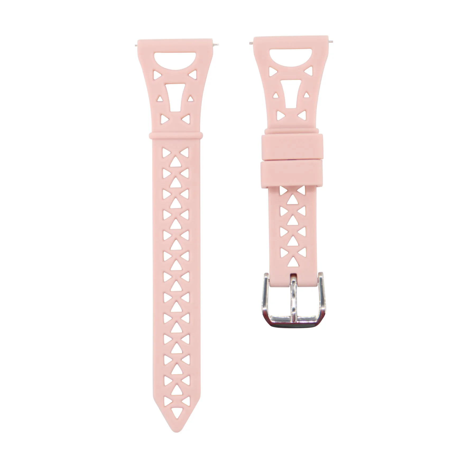 20 مللي متر 22 مللي متر تنفس برج حزام لساعة غالاكسي 7 6 5 4 40 مللي متر 44 مللي متر كلاسيكي/نشط/العتاد S3 الحدود سوار الرياضة حزام (استيك) ساعة #1