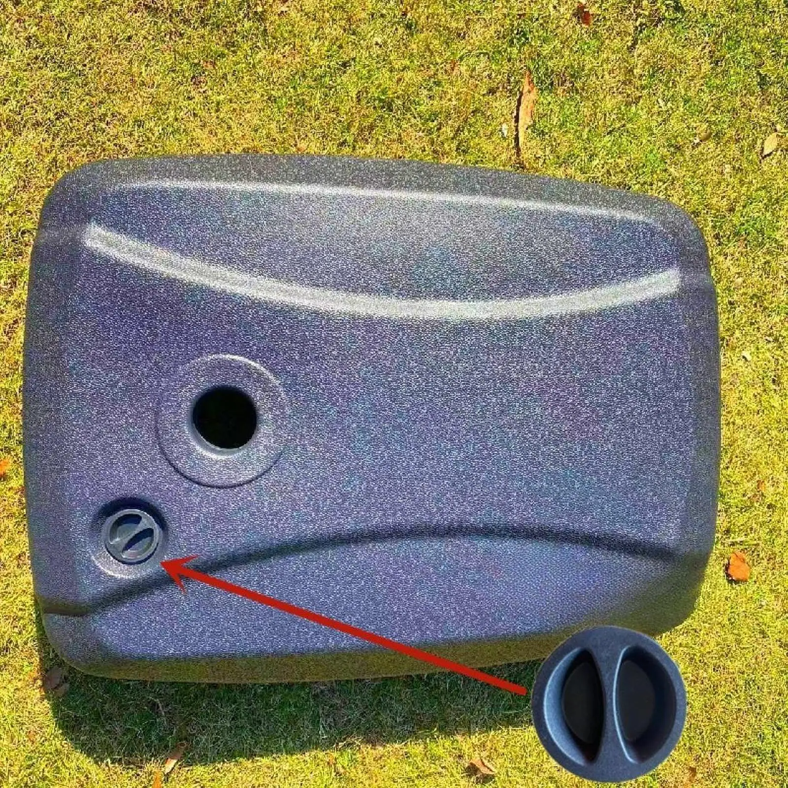 Umbrella Base Cover Replacement PP Plastic Support for Patio Umbrella Stand Outdoor Spare Parts