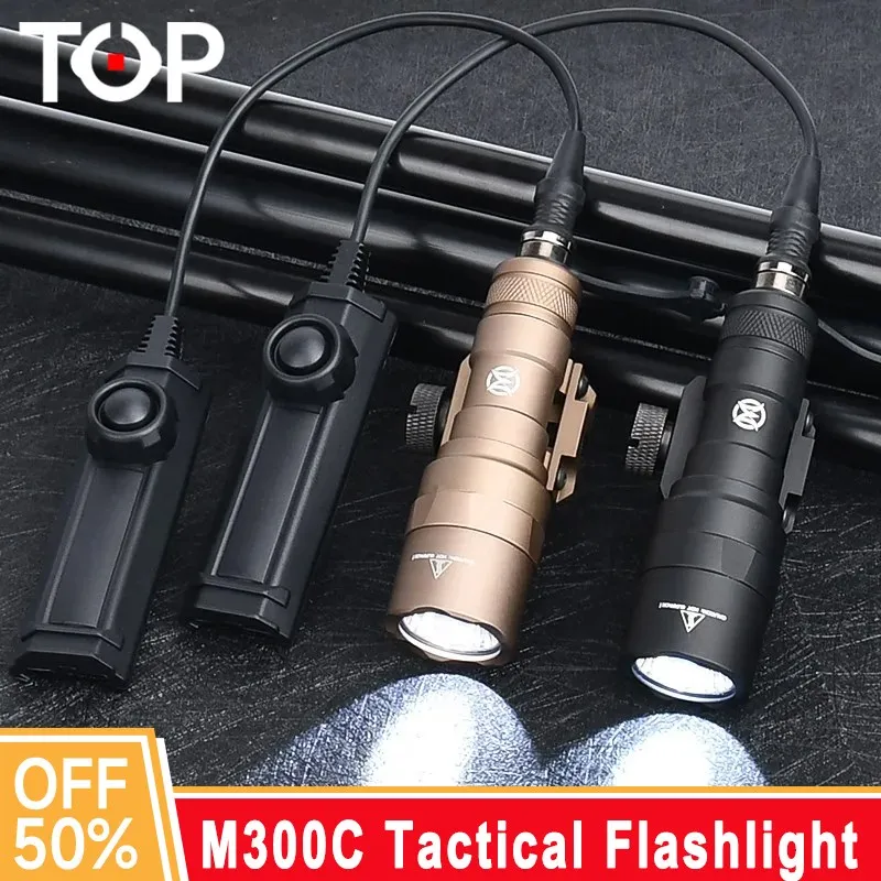 

WADSN M300 M600 Series Surefir M300A M300C Flashlight M600 M600C Hunting Weapon Light Pressure Switch Dual Function Button Sets