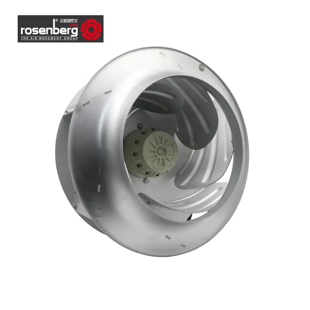 

Rosenberg RH40G-4DK.2F.1R 400V AC 50Hz 0.68A 1240RPM 0.41KW IP44 High Voltage Inverter Centrifugal Cooling Fan