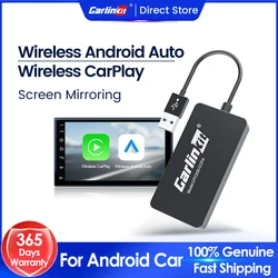 Carlinkit Wireless CarPlay for Android Car Head Unit Wireless Android Auto Dongle Mirror Screen Mirrorlink USB Adapter CCPW CCPA