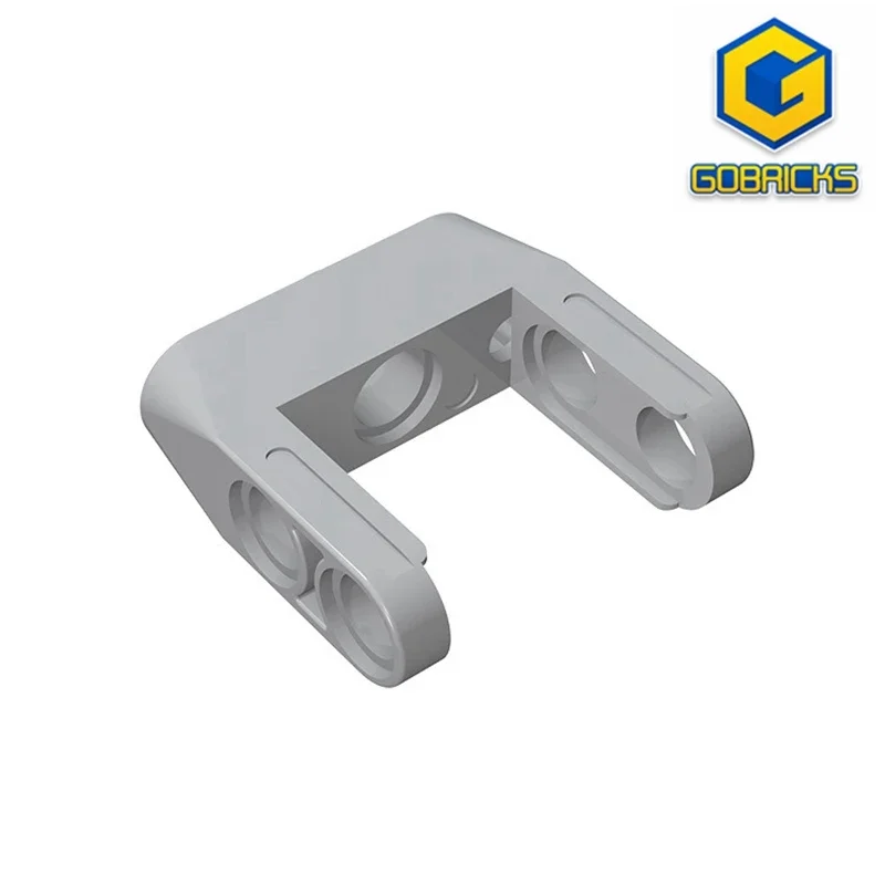 GDS-1030 Technical, Pin Connector Toggle Joint Smooth Double with Axle and Pin Holes compatible with lego 87408