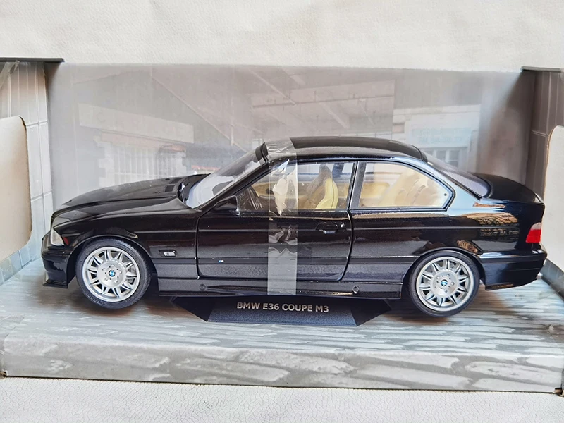 Diecast 1:18 Scale E36 M3 Coupe 1994 Car Simulation Alloy Car Model Toy Collectible