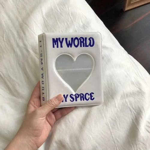 미니 사진 앨범, Kpop 포토카드 바인더, 64 포켓, 만화 앨범, 사진 거치대 북 수집 