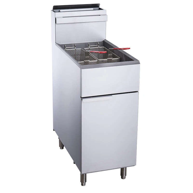 # For Restaurant Kitchen Commercial Stainless Steel Gas Deep Fryer Machine