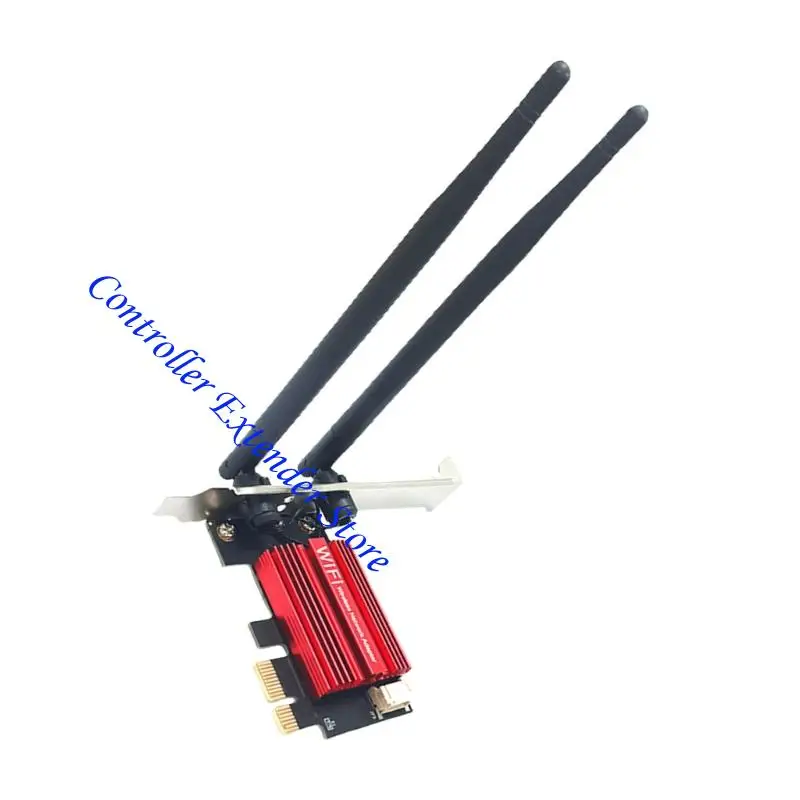 N84B WiFiアダプター1200Mbps Bluetooth互換アダプター2.4G/5GHzダブルバンドPC