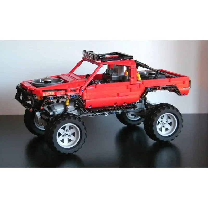 MOC-0832 Trophy Truck with Continuously Variable Transmission Building Block Model 1124 Parts Children's Building Block Toy Gift