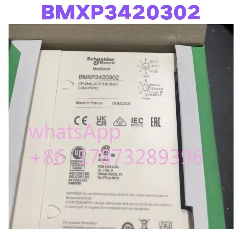 

Brand New BMXP3420302 PLC Module Tested OK
