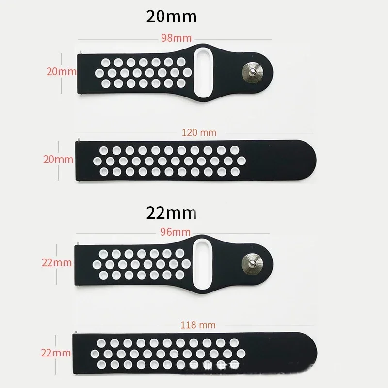 Pride straps For Amazfit GTS 4-3-2e Mini/GTR 4-3-Pro-2 47mm/GTR 2e/stratos 2/3 20mm/22mm Watch band sport Bracelet bip-U-S-lite