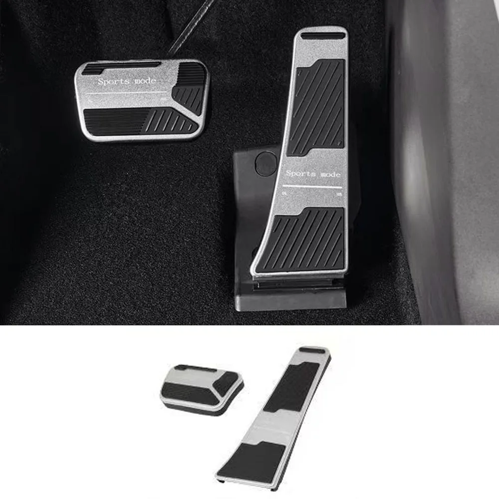 

Aluminum Alloy Brake Accelerator Pedal Interior Anti Slip Foot Pedal Modification Product Fit For Equation Leopard Titanium 7