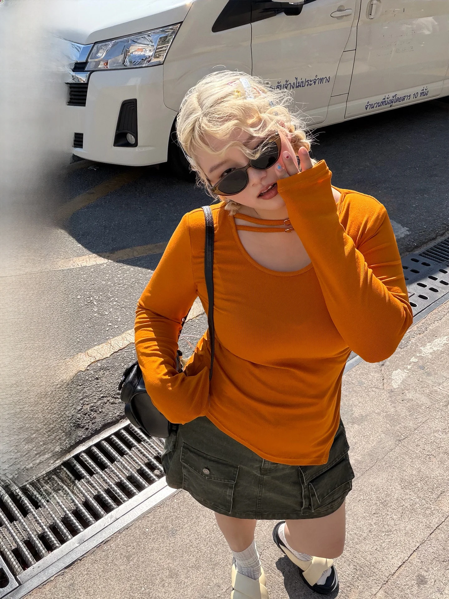 

Эластичная футболка для похудения с длинным рукавом и круглым вырезом, повседневная, весенняя, модная, для молодых женщин, больших размеров, с асимметричным дизайном