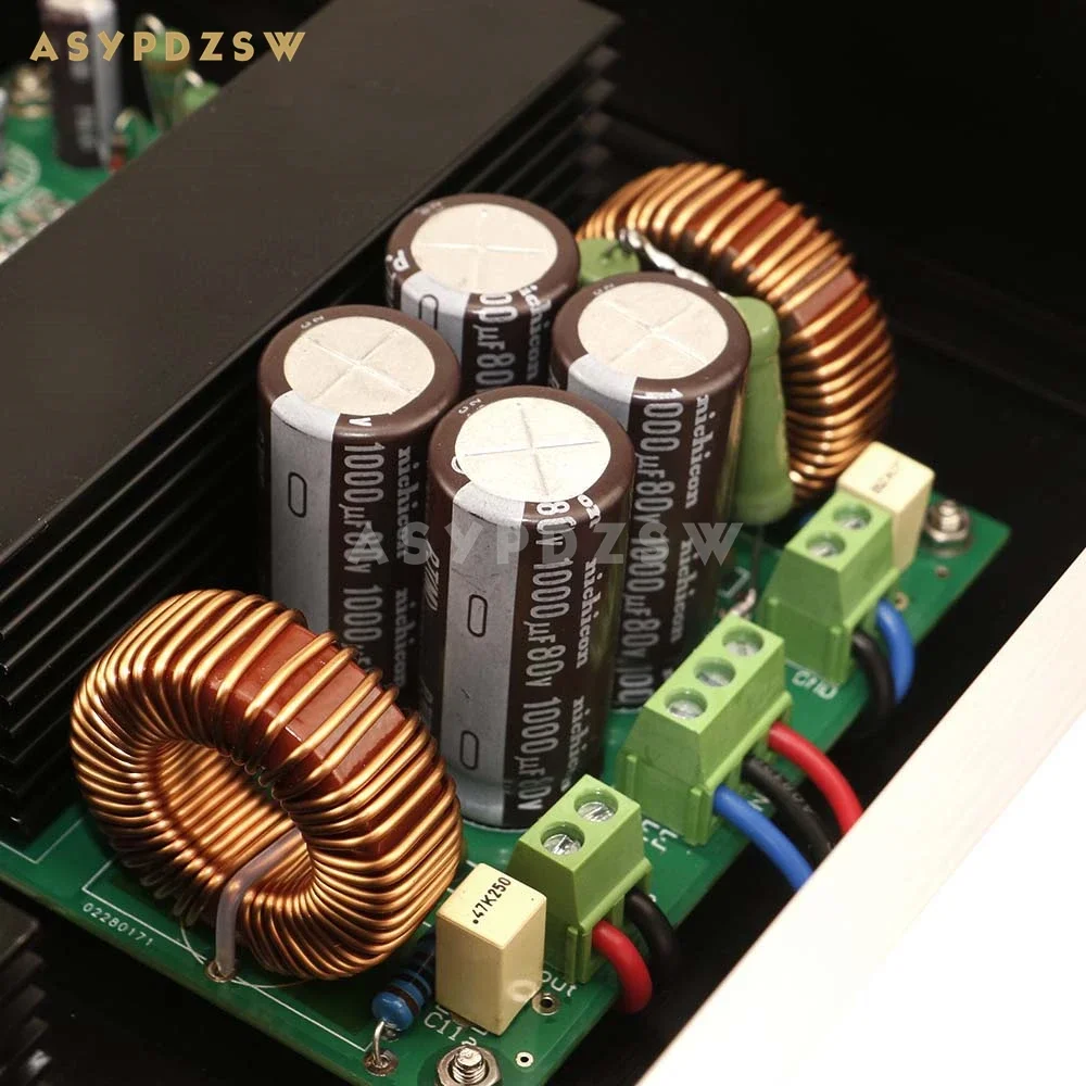 400 واط + 400 واط ستيريو IRS2092 + IRFB5615 فئة D مكبر كهربائي رقمي نقي التيار المتناوب 230 فولت المدخلات