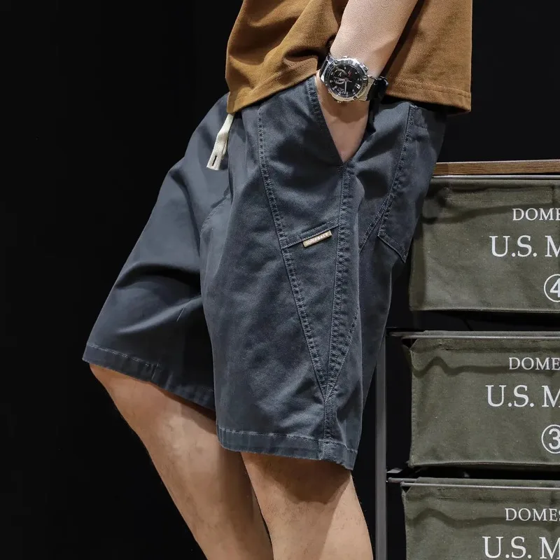 

Men's Cargo Shorts Loose Plus Size Casual Five Point Pants Trendy Streetwear For Summer