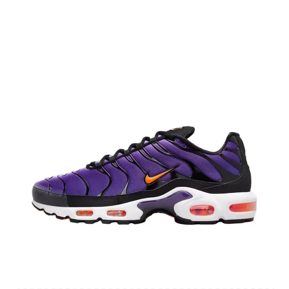 Nike Air Max Plus OG Voltage Purple DX0755-500 Anti-slip and Wear-resistant, Low-top Air Cushion, Casual Shoes for Men