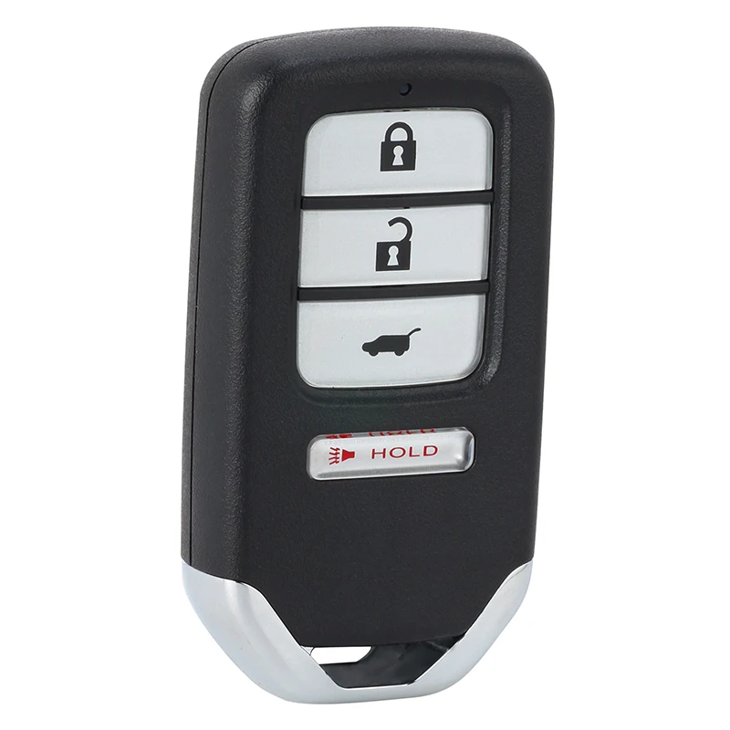 KEYECU-Smart Controle Remoto Key Fob, 4 Botões, Fit para Honda CR-V, HRV, CRZ 2014, 2015, 2016, ACJ932HK1210A, 72147-T0A-A11, 72147-T7S-A01