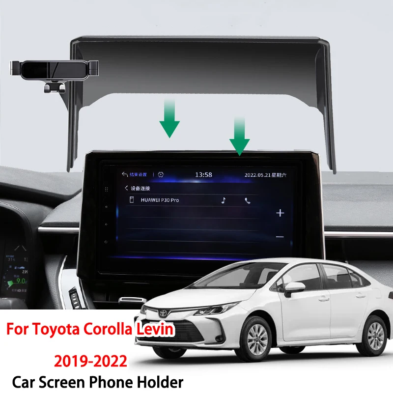 

Car Phone Holder For Toyota Corolla Levin Allion 2019-2022 Gravity Phone Holder Stable Stand Support Car Accessories