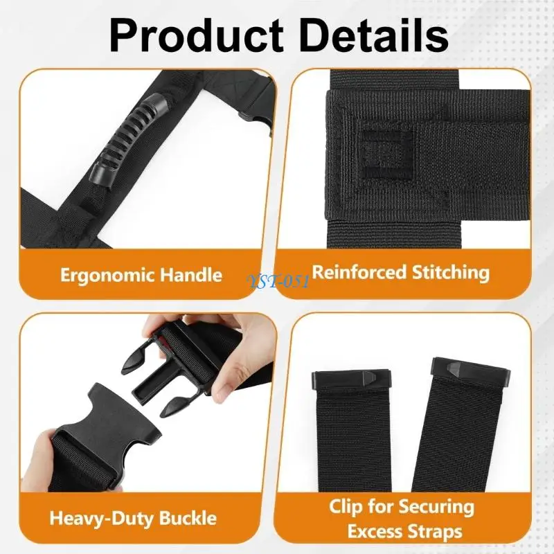E15A Plastic Hardware Moving Aid Handling Support for Cartons and Bulky Item Handling