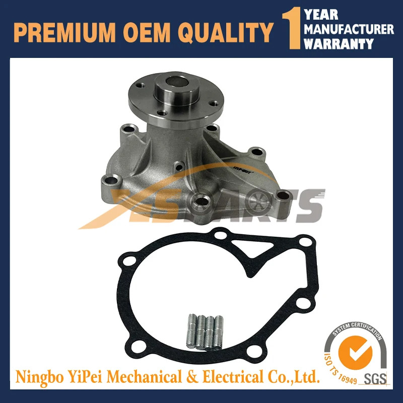 Water Pump For ISEKI 621361000100 TRACTOR E3AD1 3AD1 TA210 TL2100 TU220 6213-610-001-00