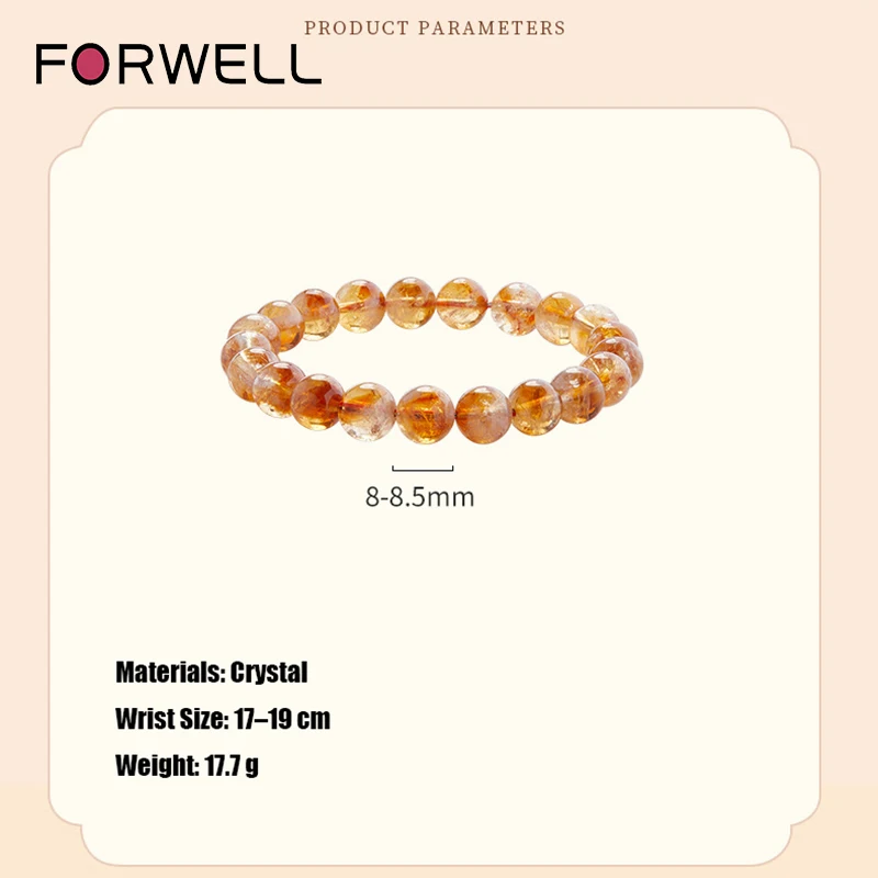 FORWELL Luxury Crystal Bracelet for Women Exquisite Party Jewelry Gift Sophisticated Bangle for Best Friends