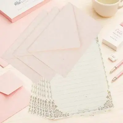 

Envelope Stationery Set Vintage Paper Envelopes Reusable Kit Rural Supplies Office