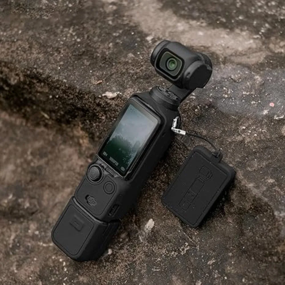 Scratch-Proof Protective Cover Skin，For DJI pocket 3  camera cover, anti-wear soft rubber shell Soft Silicone Case  Accessory
