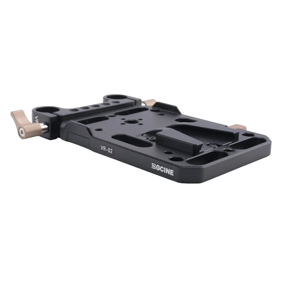¡Excelente! Divisor de suministro de placa adaptadora de batería de montaje VR V con abrazadera de varilla de 15mm con protección de bloqueo automático para cámara DSLR