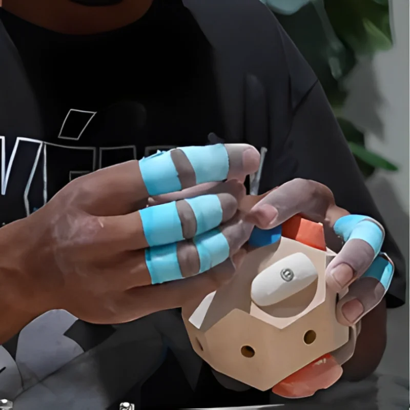 Handcrafted Boulder Block Build Strength Precision DIY Handcrafted Boulder Block Finger Strength Trainer Climbing Ball