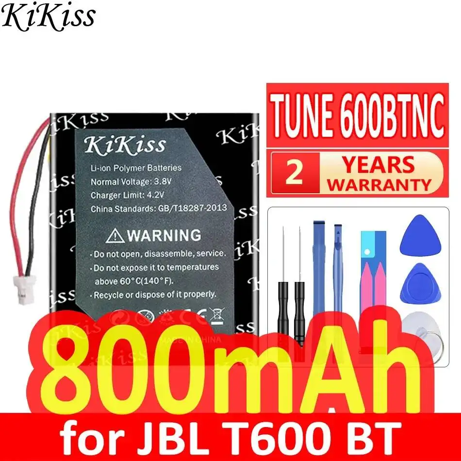 

800mAh Reliable Power Supply Headset Battery High Compatibility For Jbl Tune 600BTNC T600BT Headset 703031