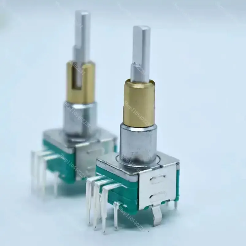 Original EC11EBB24C03 dual-axis rotary encoder with push switch 30 positioning 15 pulses