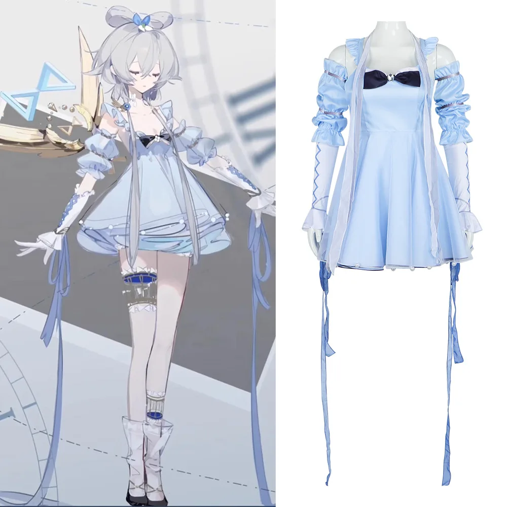 

Virtual Idol Cosplay Costume, Same Style As Luo Tianyi's Dress, Stage Performance Costume, Cosplay, 2D Performance Costume