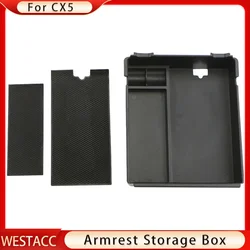 ABS Car  Armrest Box Storage Box for Mazda CX-5 CX5 2017 2018 2019 2020 Case Tray Container Stowing Organizer Accessories
