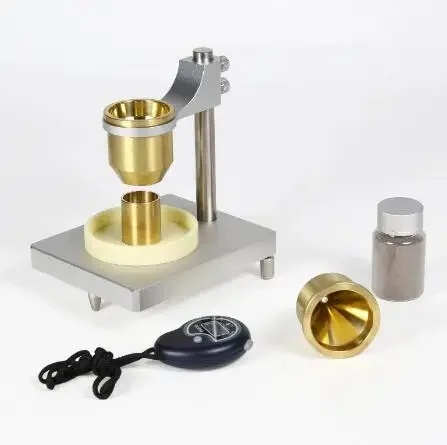 Holzer Flow Meter Metal Powder Fluidity Tester Loose Density Tester Tool