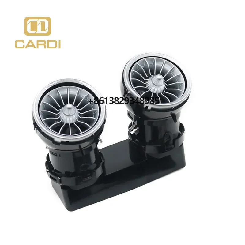 Newest car LED Interior Front Air Vents Lamp 64 Colors  Atmosphere Light New 12V 5W Auto Fog Lights Accessory W213 Type