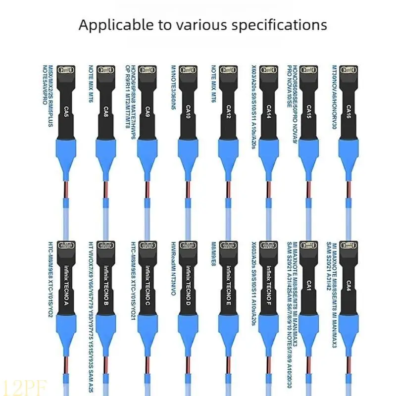 12PF High Efficiency Mobiles Power On Cable Feature Wide Device Compatibility Fast Startups Overvoltage Safety Technician Use