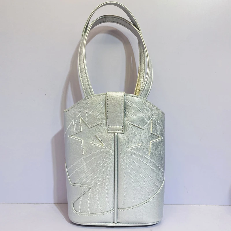

Casual Bags For Women Luxury Designer Handbag And Purses 2023 New In PU Embroidered Geometric Pattern Design Small Shoulder Bag