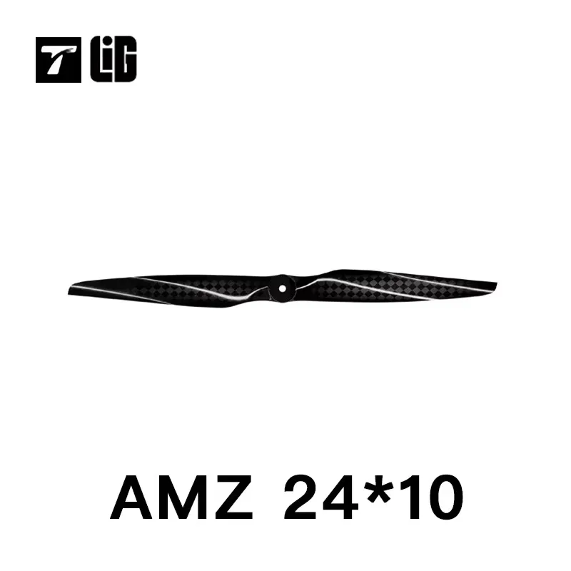BoMassAMZ 24X10 T-MOTOR Versatile Carbon Propeller For 3D Aircraft 24-inch Propeller 70-80cc Maximum 21.7kg Fixed-wing Model Air