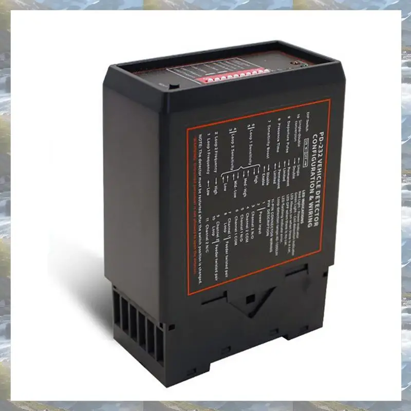 T82C Hot Sale-2X Smart Parking Double Channel Vehicle Exit Loop Detector PD232 Loop Detector For Access Control System Parking S