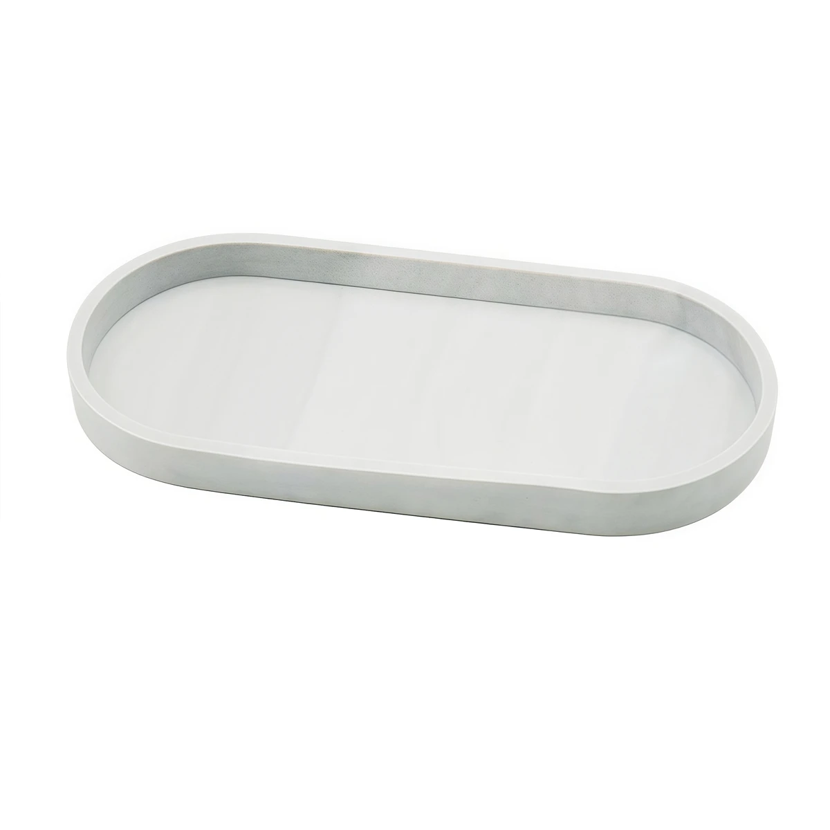 صينية حمام من السيليكون لموزع الصابون وحامل الإسفنج وحل تخزين سطح الطاولة لتنظيم المطبخ والحمام #5