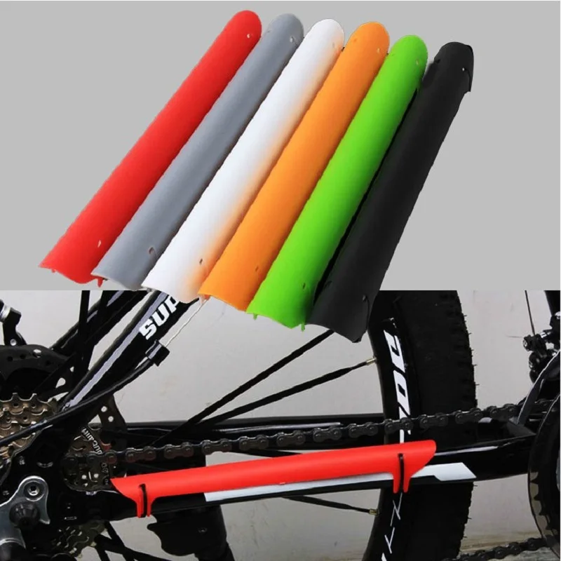 Solid Plastic Bike Chain Guard Protector Bicycle Frame Cover for Cycling Accessories Chainstay Protector MTB Bike Riding Parts