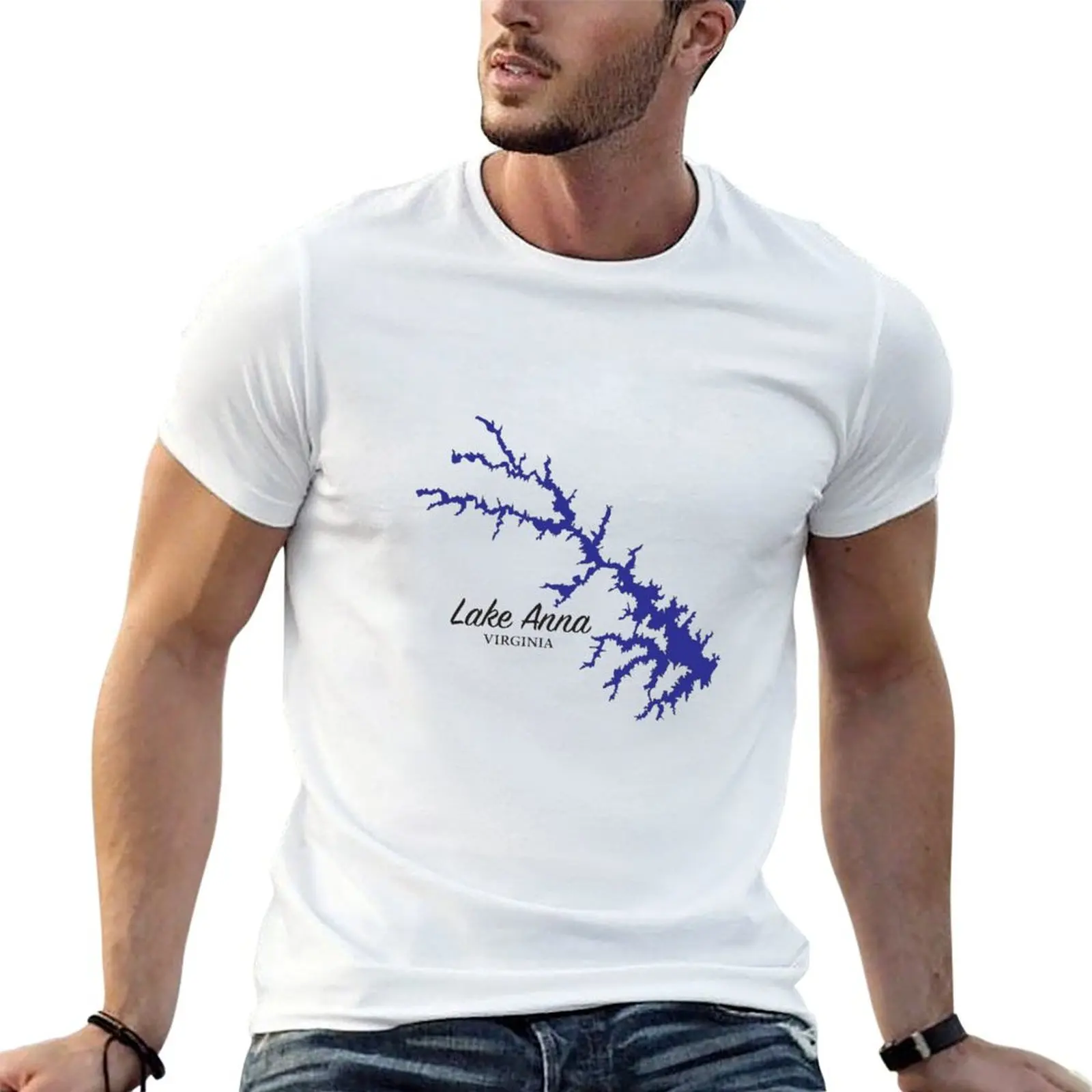 Lake Anna Virginia T-Shirt Fitness Quick Dry Short Sleeve Top