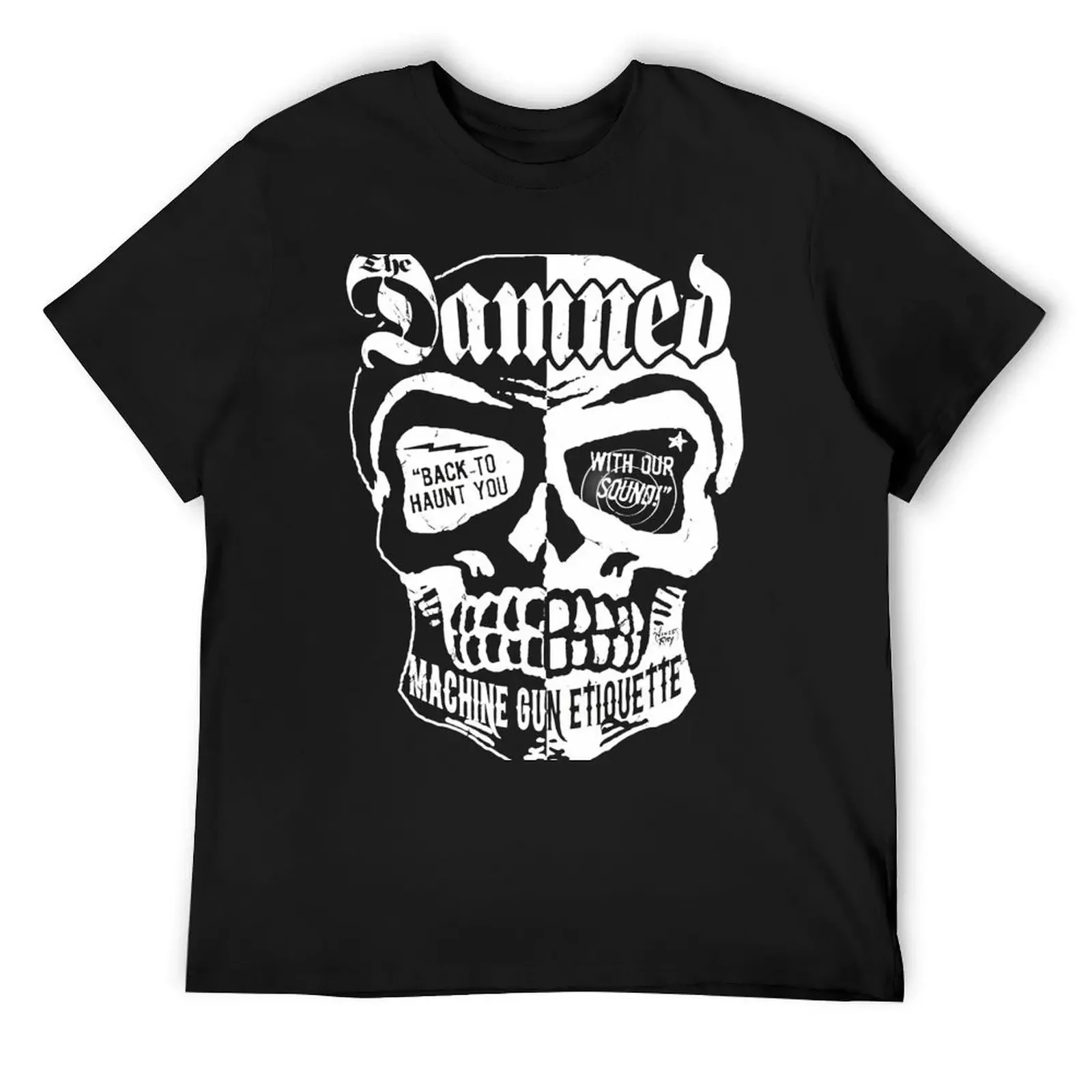 

skull T-Shirt blacks oversizeds compression shirt men