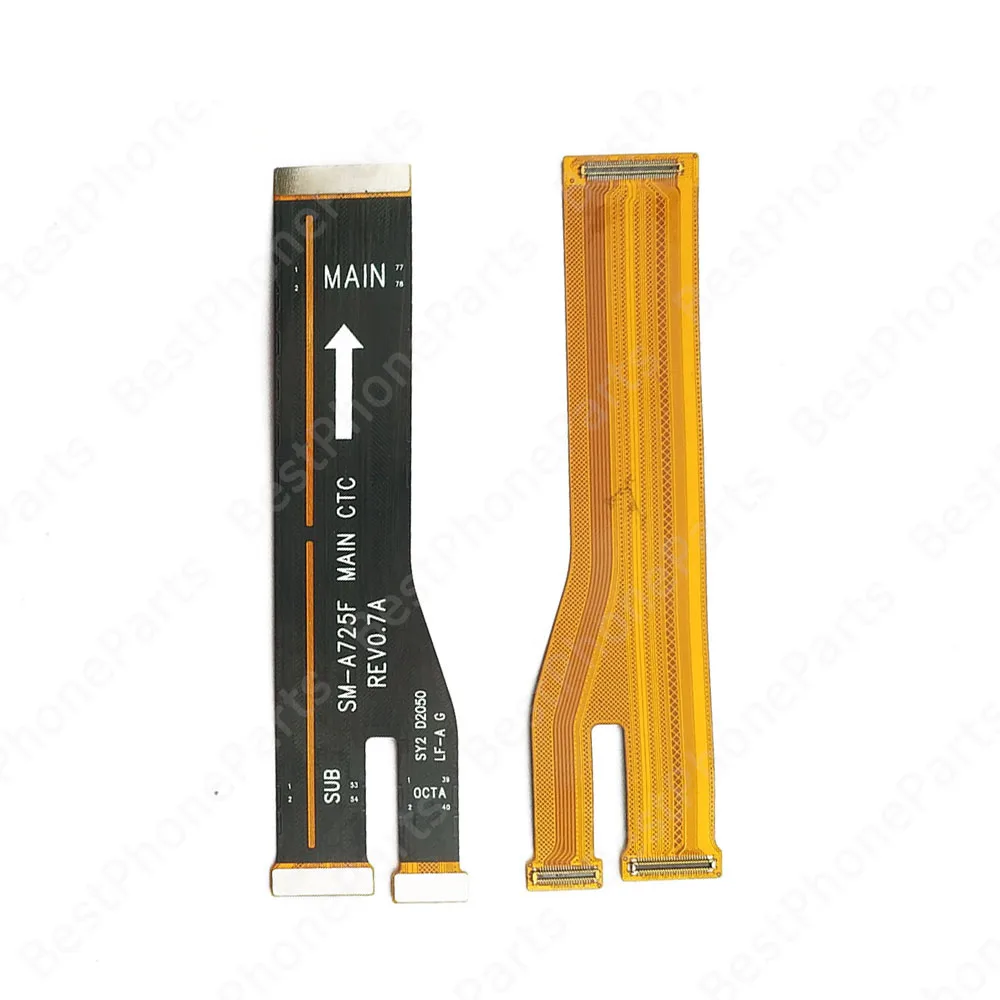 Motherboard PCB Dock Socket Main Board Flex Cable For Samsung Galaxy A02 A02s A12 A22 A32 A42 A52 A52s A72 5G Mainboard Ribbon