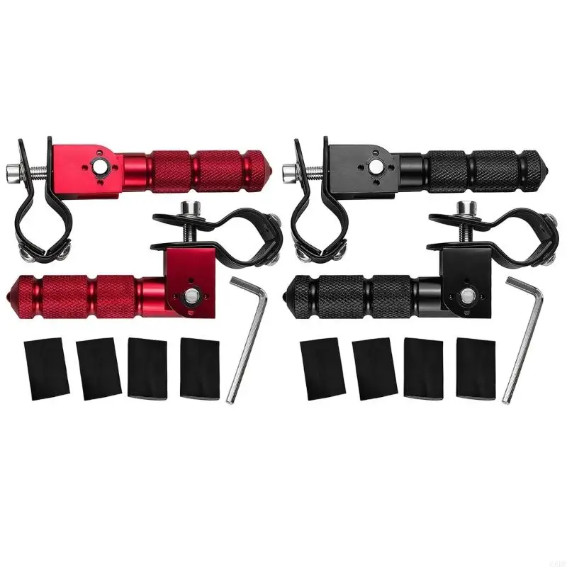 2025 New Motorcycle Foot Pedals Antislip Textured Universal Compatibility Enhanced Comfort For Ergonomic Comfort Ride