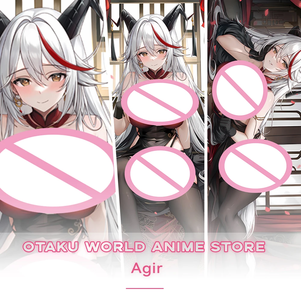 Azur Lane Agir Dakimakura Anime Japanese Otaku Waifu Life Hugging Body Pillow Case Cushion Pillow Cover Bedding Decor