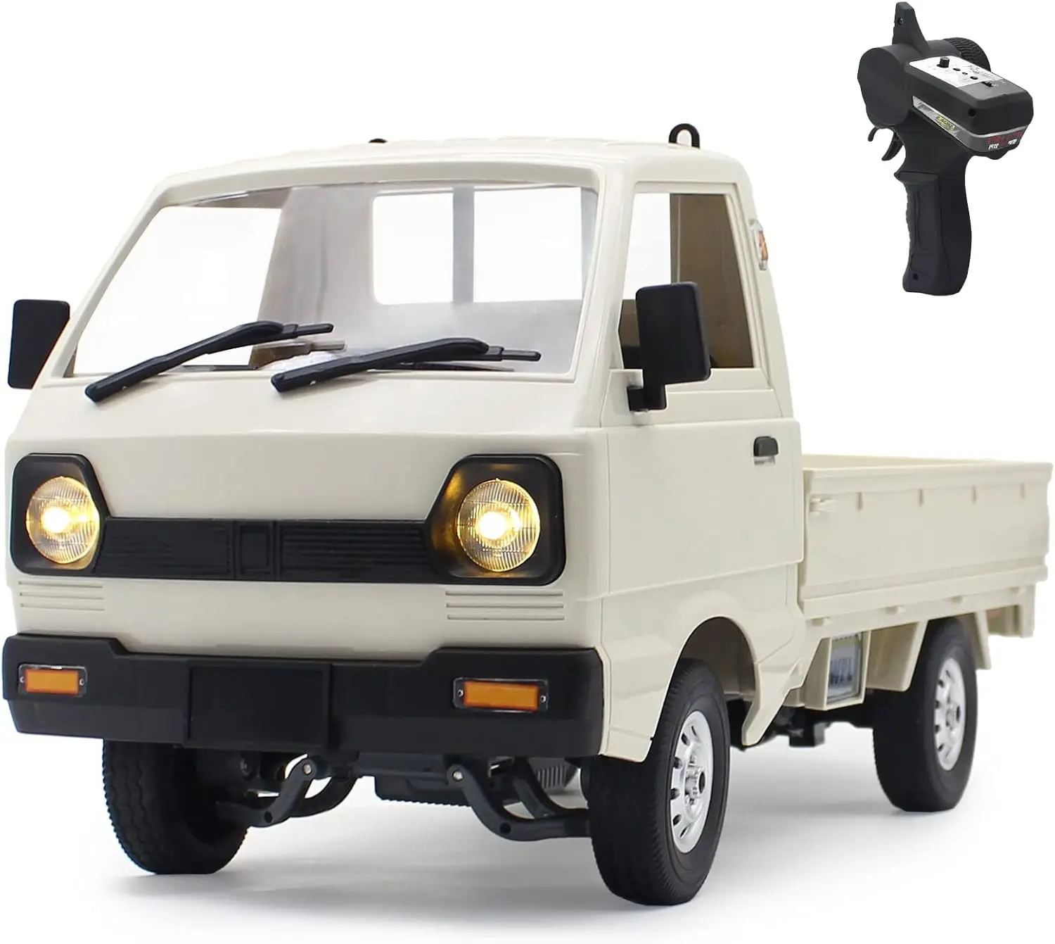 1:10 Scale RC Drift Crawler Truck - 2.4GHz Remote Control Off-Road Climbing Vehicle with 2 Batteries, Hobby Grade Pickup Truck Toy for Kids, Boys, Adults