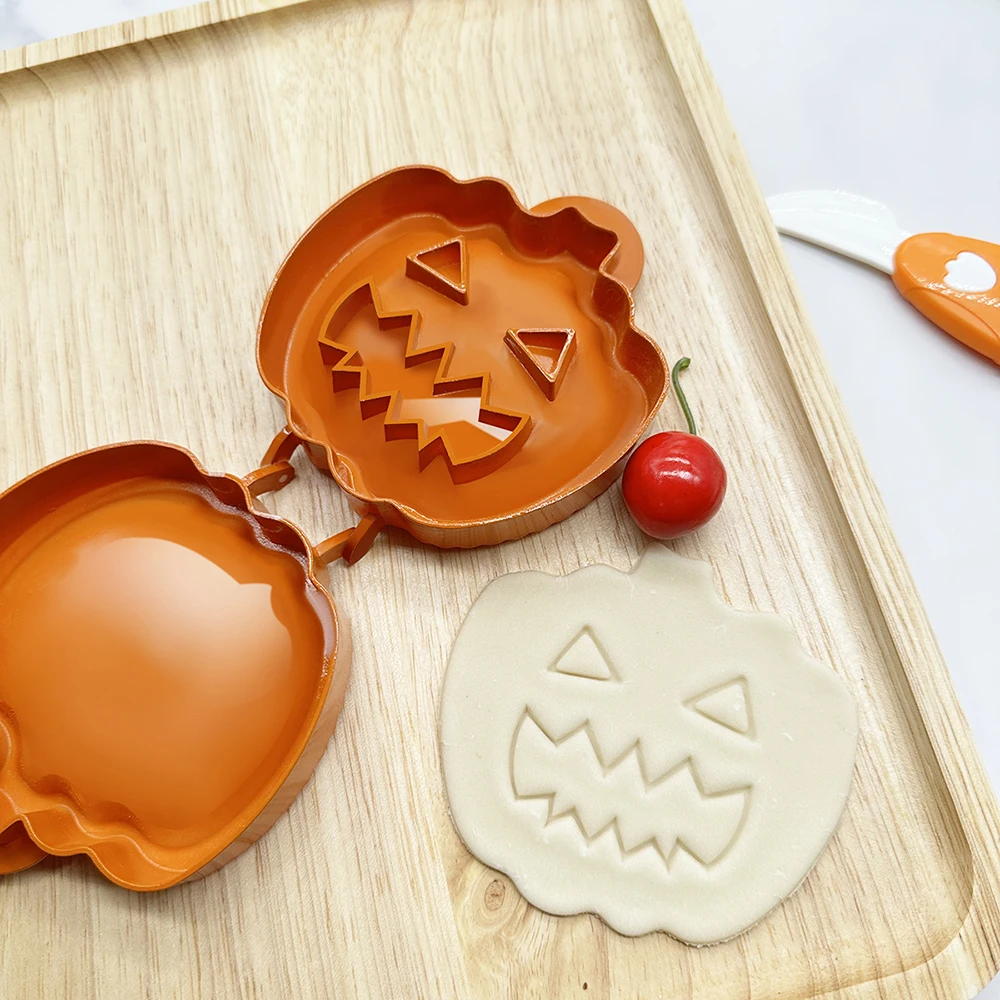 Pumpkins Pie Molds On Holloween Safe High Grade Material Food Mould For Food's Making