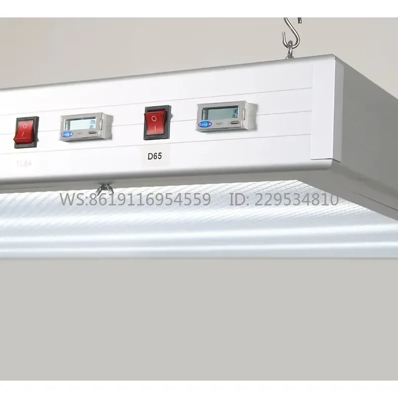 Hanging light box Screen printing Pad printing workshop Viewing table Standard light source box CC120 Hanging color light box