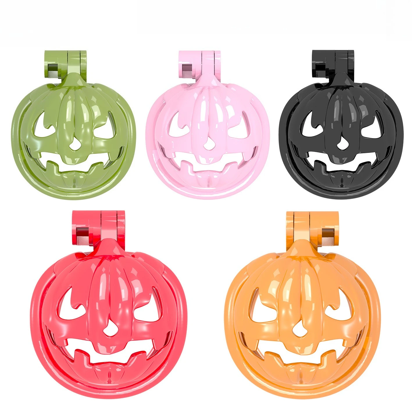 هدية الهالوين: قفص العفة للذكور، قفص الامتناع عن ممارسة التناول، قفص القضيب، جهاز العفة الإحليل، ألعاب جنسية بقفل Sm Cb للرجال 18+ #1